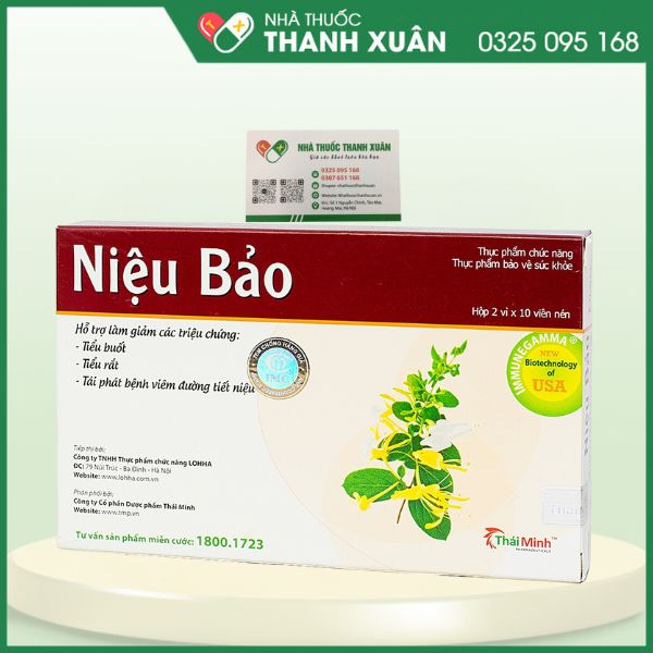 Niệu bảo - Giúp thanh nhiệt giải độc, lợi tiểu